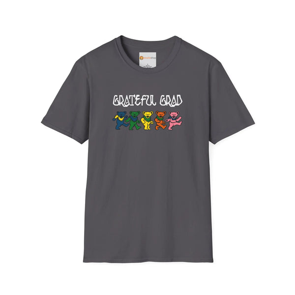 Grateful Dead - Grateful Grad Dancing Bears Grateful Dead T-Shirt - StealieShop